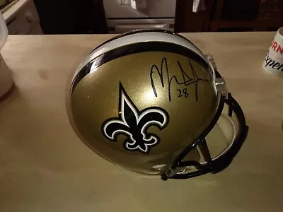 **NEW ORLEANS SAINTS MEMORABILA**  MARK INGRAM Autographed  Saints Helmet  • $450