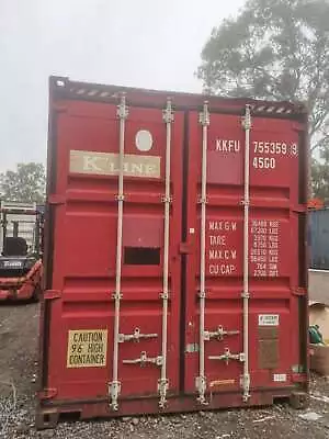 40ft High Cube Shipping Container Free Rent Local Pick UP With Easy Door Handles • $3800