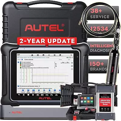 Autel MaxiSys Elite 2 Diagnostics Scanner J2534 Programming  MS909 Launch PAD V • $2150