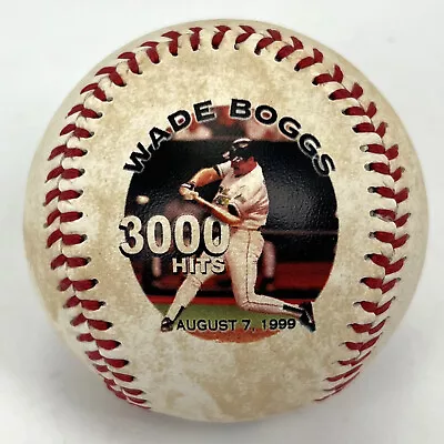 Wade Boggs 3000 Hit Tampa Bay Devil Rays Baseball Ball Tropicana Field Exclusive • $23.88