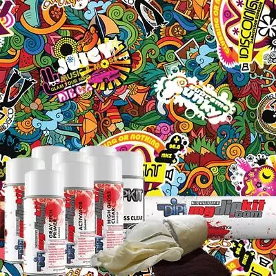 Hydro Dipping Water Transfer Printing Hydrographic Dip Kit Disco Bomb DD-962 • $68.99