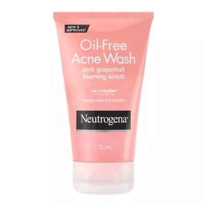 Neutrogena Oil-Free Acne Wash Pink Grapefruit 125g • $15.99