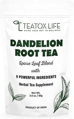 Dandelion Root Tea For Liver Cleanse With Burdock Root Licorice Root • £16.45