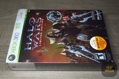 Halo Wars Limited Edition VARIANT W/ HINT BOOK (Xbox 360 2009) NEW! - RARE! • $249.99