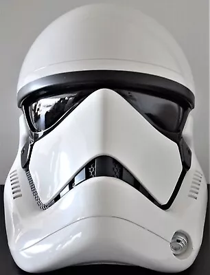 Star Wars Denuo Novo TLJ First Order Stormtrooper Plastic Helmet Mask Figure • $99.99