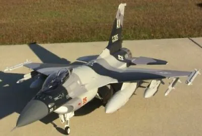 F-16 Fighting Falcon EDF 60  Wing R/C Airplane Laser Cut Balsa Ply Short Kit • $252.99