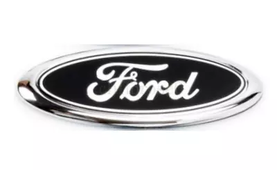 6  Oval Ford Badge Emblem  Black Chrome Ring For Ford FocusMondeo • $48.99