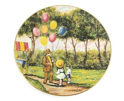 “The Balloon Man” PLATE By Dominic John Mingolla Vintage Limited Edition • $7.35