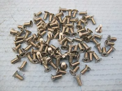 6093 Lot (100) Stainless Machine Head Bolt #8 - 32 #8-32 X 3/8  Phillips • $9.99