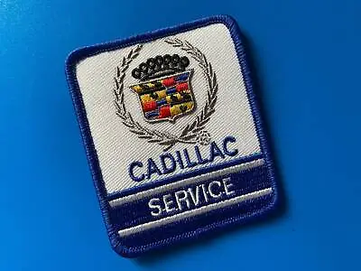 $5.99 • Buy Cadillac Service Throwback Embroidered Iron On Patch 3” X 2.5”
