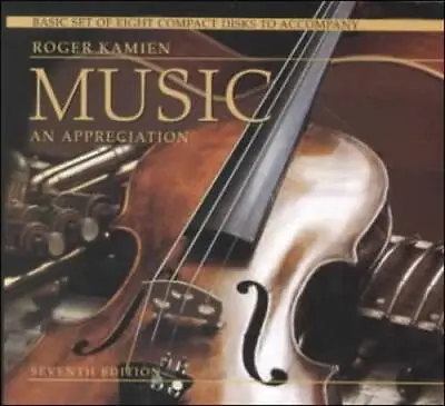 8-CD Basic Set For Use With Music: An Appreciation - CD-ROM - VERY GOOD • $5.40