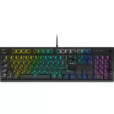 Corsair  K60 PRO VIOLA RGB Cherry (Black) Gaming Keyboard UK Layout CH-910D019 • £59.50