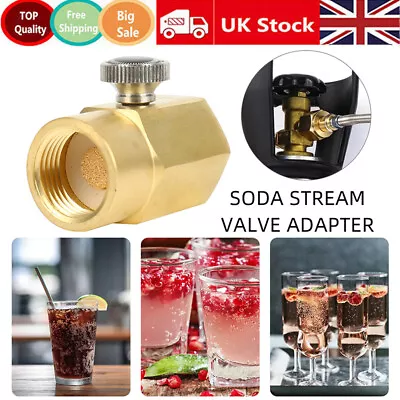 NEW Soda Stream Cylinder Refill Adapter Gas CO2 ForSodastream TR21-4 To W21.8-14 • £14.98