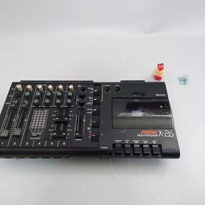 Fostex X-26 Vintage Analog 4 Track Multitrack Cassette Tape Recorder • $111.22