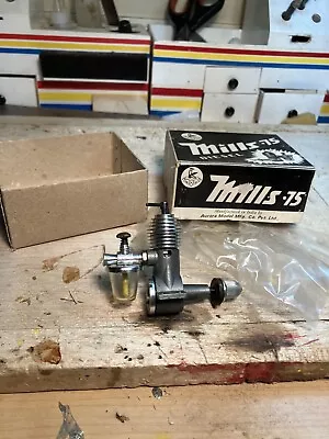 NIB Aurora Mills .75 Diesel R/c C/L Vintage Model Airplane Engine • $95