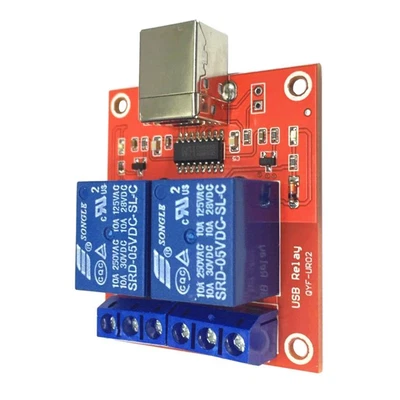 £7.14 • Buy USB Relay Control Module, 2 Relay Module, Computer Control,