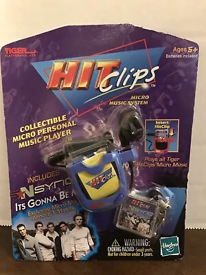 Tiger Electronics Hit Clips Micro Music NSYNC It's Gonna Be Me NEW Sealed • $24.50