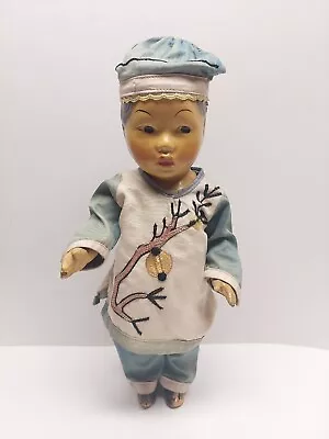 RARE Composition Oriental Asian HOO CHOY Chinese Doll Original Jacket Pants • $435