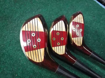 New PGA Cam Sole Cameron Persimmon Wood Set 135 • $80