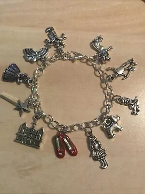 £4.95 • Buy 1 Wizard Of Oz Charm Bracelet, Ruby Slippers, Dorothy