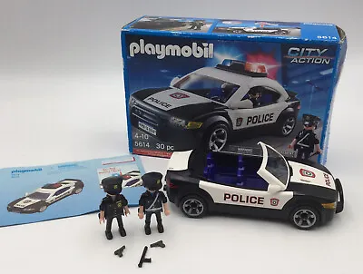 Playmobil 5614 City Action Police Car. INCOMPLETE • £10