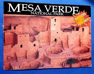 Postcard Book Cover Cliff Palace Mesa Verde National Park UNP 6.20 X4.75  • $4