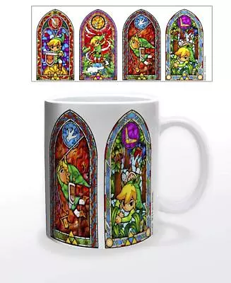 Legend Of Zelda Stained Glass Windows Video Game Gamer Ceramic Coffe (US IMPORT) • $27.37