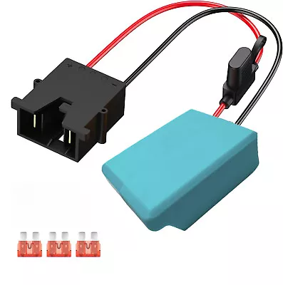 Power Wheel Adapter For Makita 18V Battery With 40A Fuse Wire For 12V RC Toy Car • $10.98