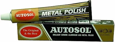 1 X Autosol Chrome Aluminium  Metal Polish 1 X 75ml Tube • £5.85