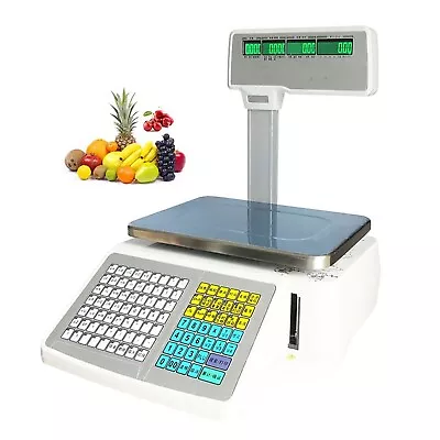 Barcode Scale Weighing Printing Label Barcode Scale Weighing Printing Label 30KG • $295