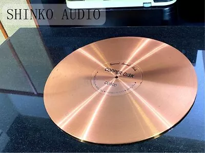 SHINKO AUDIO Seiki CU-500 Pure Copper Turntable Seat Used From Japan • $725