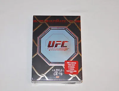 UFC The Ultimate DVD Collection As Real As It Gets 11-Disc Box Set NEW SEALED • $78.95