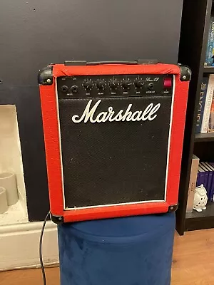 £55 • Buy Marshall Bass 12 Combo Amp In Red Tolex From 1980's