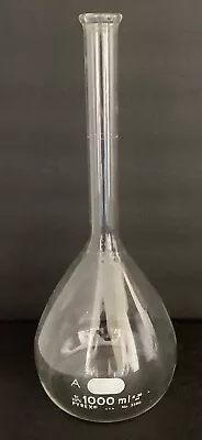 Pyrex 1000ml Long Neck Flask #5580 Made In USA 13” Tall X 5” Wide Base Glass • $24.99