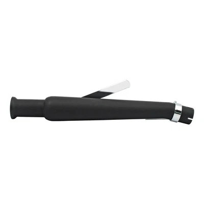 $159.16 • Buy End Trumpet Muffler Left Side Black Harley Dyna Softail Touring V-Rod