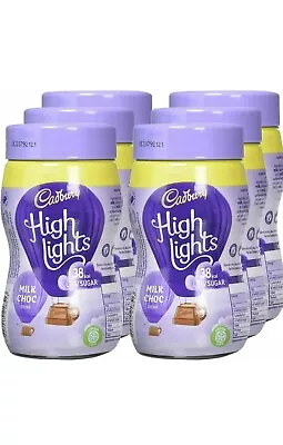 6x Cadbury Highlights Instant Hot Chocolate Powder 154g Each - 6 Pack -PM £2.99 • £23.99