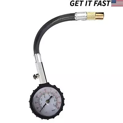 100 PSI Mechanical Tire Pressure Gauge Twist Chuck Car Truck Motorcycle Bicycle • $9.99