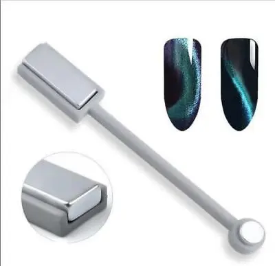 £3.49 • Buy 3D Magnetic Stick For Cat Eye Gel Polish Magnet UV/LED Nail Art Manicure Varnish
