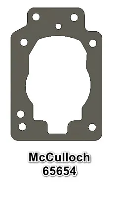 McCulloch 65654 Chainsaw Cover Gasket 797895660800 CHAINSAW 101A 92 Kart Part • $5.35