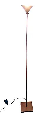 Rare VTG Copper Bronze KOVACS Post Modern HALOGEN Torchiere MEMPHIS Floor Lamp • $250