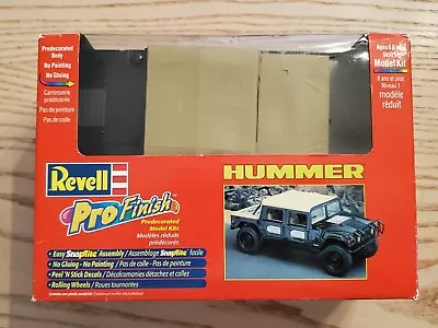 New In Box 1999 Revell Pro Finish Snap Tite  Hummer Model Kit. ** Skill Level 1* • $17.99