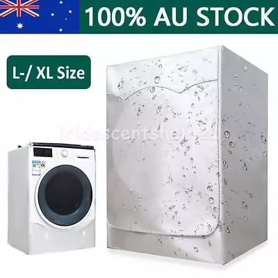 Waterproof Dustproof Sunscreen Washing Machine Cover Laundry Dryer Protector AU • $20.60