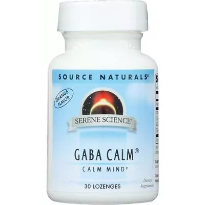 Source Naturals Serene Science Gaba Calm Orange 30 Loz • $8.55