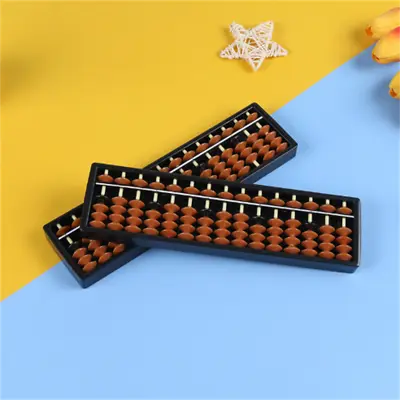 Abacus Soroban Chinese Japanese Calculator Counting Tools 17 Digit Rods Standard • £5.68