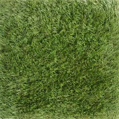 Realistic Artificial Grass 35mm Top Quality Fake Lawn Astro Turf - 5 Widths • £25.95