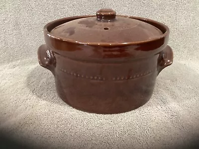 Vintage Pearsons Pottery Lidded Bowl  20cm • $25