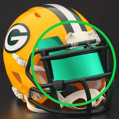 EYE SHIELD / VISOR  ONLY! For GREEN BAY PACKERS Mini Football Helmet • $12.99