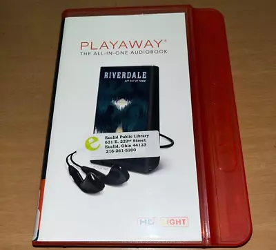 Get Out Of Town (Riverdale Novel 2) Micol Ostow - Playaway Audiobook Player • $14.99