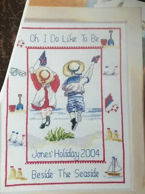 Cross Stitch Chart (From Magazine) -All Our Yesterdays- Sampler - Beside The Sea • £2