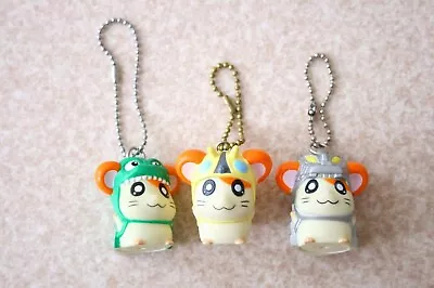 Godzilla Hamtaro Keychain Figure Set Mothra Mechagodzilla 2003 Toho Move • $79